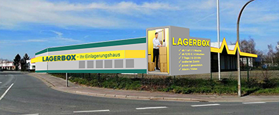 Entwurf für LAGERBOX in Gelsenkirchen 