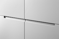 Neue Gestaltungsideen: eingefräste Griffe in vier Profilvarianten als individuelle Designelemente. 