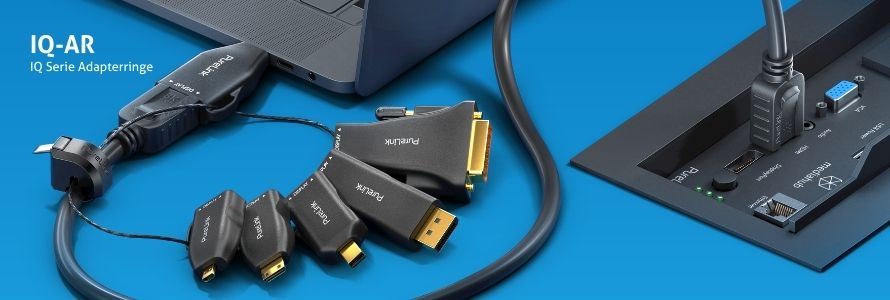 IQ-AR Adapterringe von PureLink lösen AV-Kompatibilitätsprobleme