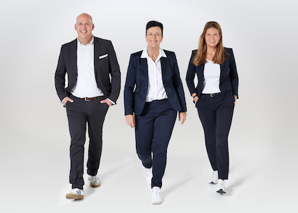 Das neue Führungsteam (v.l.): Mike Wüllner, Petra Welling, Verena Käuper Das neue Führungsteam (v.l.): Mike Wüllner, Petra Welling, Verena Käuper