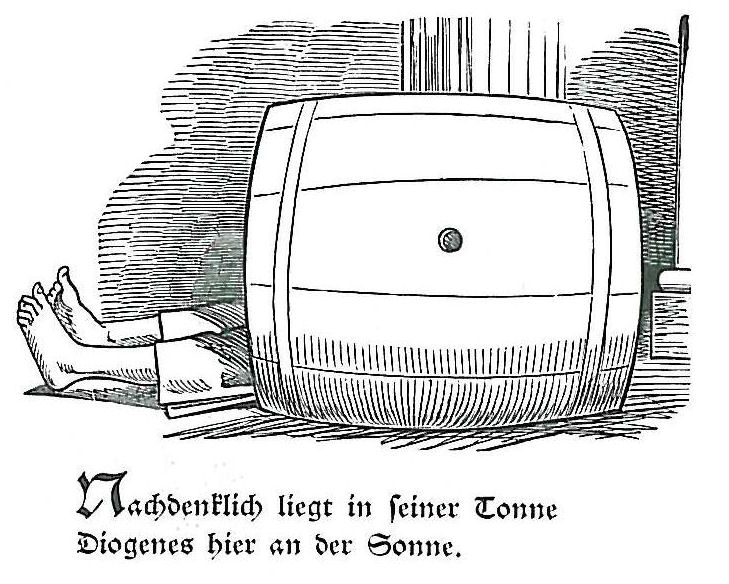 Zeichnung von Wilhelm Busch Zeichnung von Wilhelm Busch