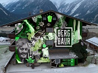 Alpine Jungle Mural Wandgemälde (c) MAX ART DESIGN (BergBaur)