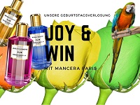 just me & beauty Geburtstagsverlosung mit MANCERA Paris