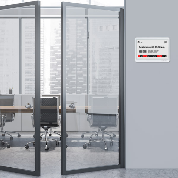 Digitale Raumbeschilderung mit E-Ink Displays