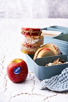 Apfel-Sandwiches. JAZZ™ Apfel / Patrick Rosenthal. 