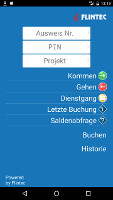 Flintec mobile Zeiterfassung - Android App Projektzeiterfassung