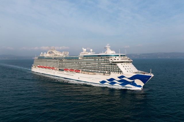 Geht als erstes Princess-Schiff wieder auf große Fahrt: die Majestic Princess. Foto: Princess Cruise