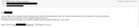 Text der Spam E-Mail-Nachricht 