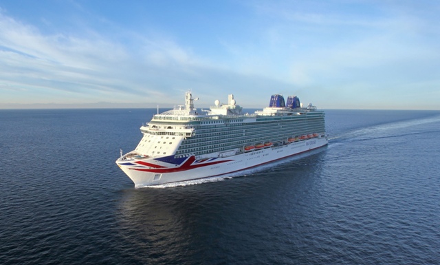 Als erstes Schiff der P&O-Flotte geht die Britannia wieder auf Kreuzfahrt. Foto: P&O Cruises  