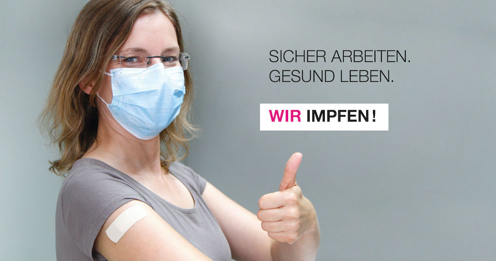 Alle impfwilligen Mitarbeiter der ROEMHELD Gruppe erhalten am 2. Juli ihre erste Corona-Schutzimpfun