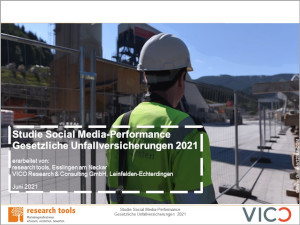 Studie Social Media-Performance Gesetzliche Unfallversicherungen 2021 Studie Social Media-Performance Gesetzliche Unfallversicherungen 2021