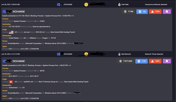 RedEagle PM MS-Exchange Screenshot (c) RED EAGLE IT GmbH