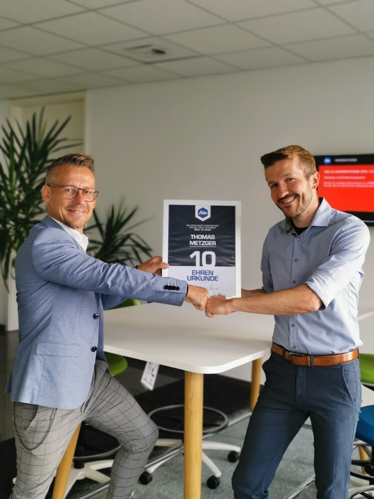Thomas Ritzel (Niederlassungsleiter Biberach a. d. Riß), Thomas Metzger (Vertriebsassistent) Thomas Ritzel (Niederlassungsleiter Biberach a. d. Riß), Thomas Metzger (Vertriebsassistent)
