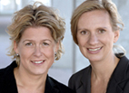 Christiane Schmid (l) und Angelika Vagedes (r)