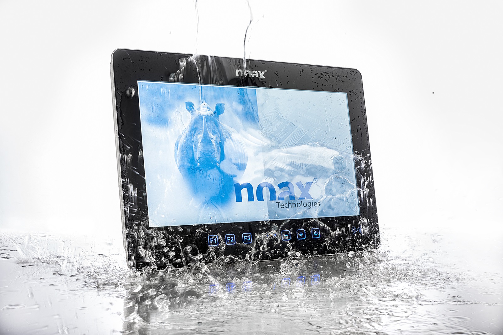 Die Industrie-PCs von noax ermöglichen auch bei hohen Hygienevorschriften eine einfache Reinigung.