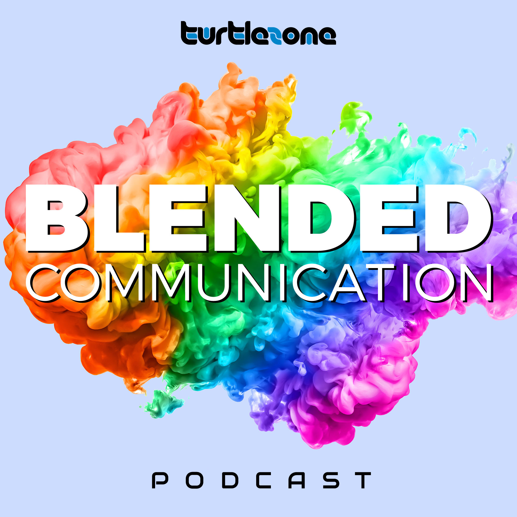 Podcast-Cover: Turtlezone Blended Communication