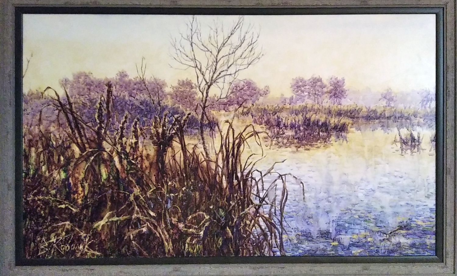 Viktor Kovalyk„Herbstliche Motive“Material: Leinen, Aquarell,Öl, Pigment, Lack, Maße: 126x80cm Viktor Kovalyk„Herbstliche Motive“Material: Leinen, Aquarell,Öl, Pigment, Lack, Maße: 126x80cm