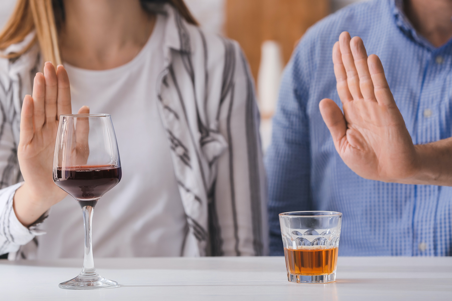 Alkohol–nein, danke! (Bildquelle: BierFrei-Challenge/Adobe Stock/Pixel-Shot)