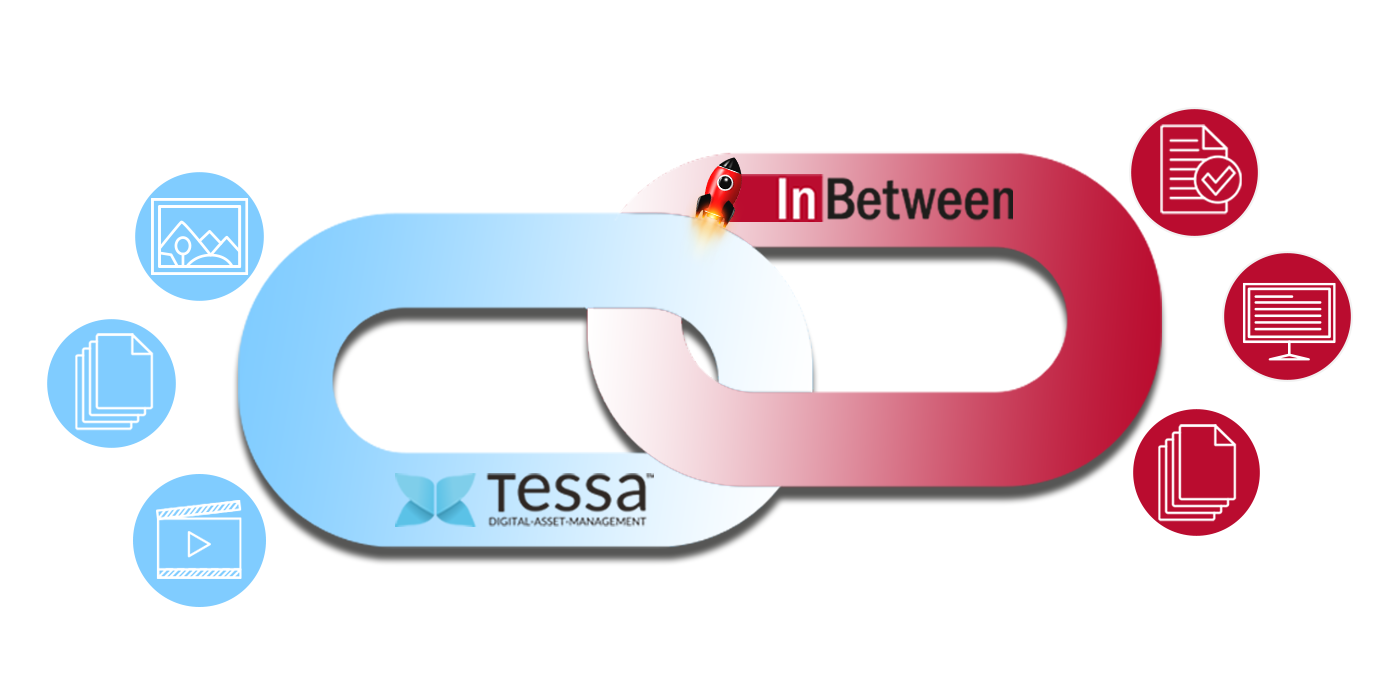 Neue InBetween Schnittstelle zu TESSA DAM (Digital-Asset-Management)