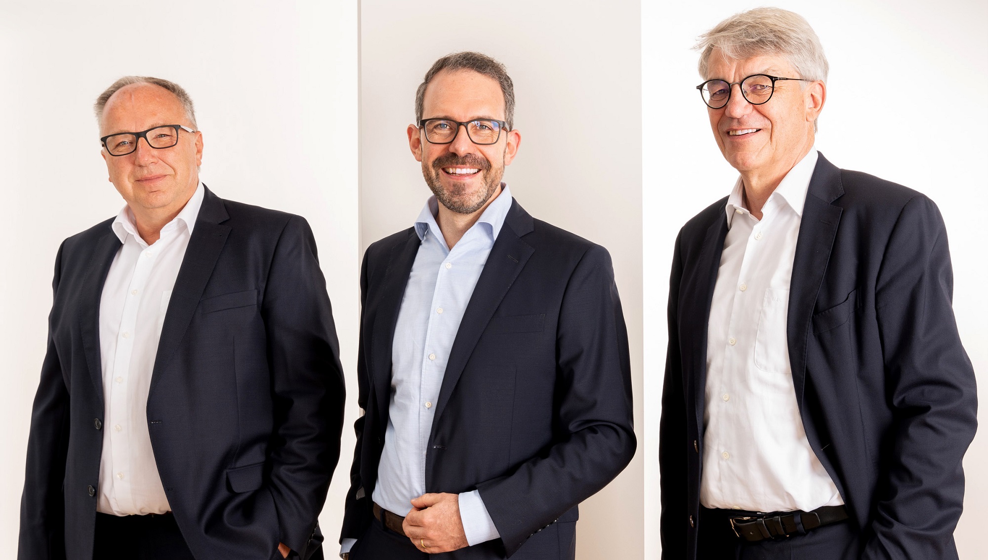 v.l.n.r. Michael Eberhardt, Gregor Stöckler und Prof. Dr. Heiner Diefenbach
