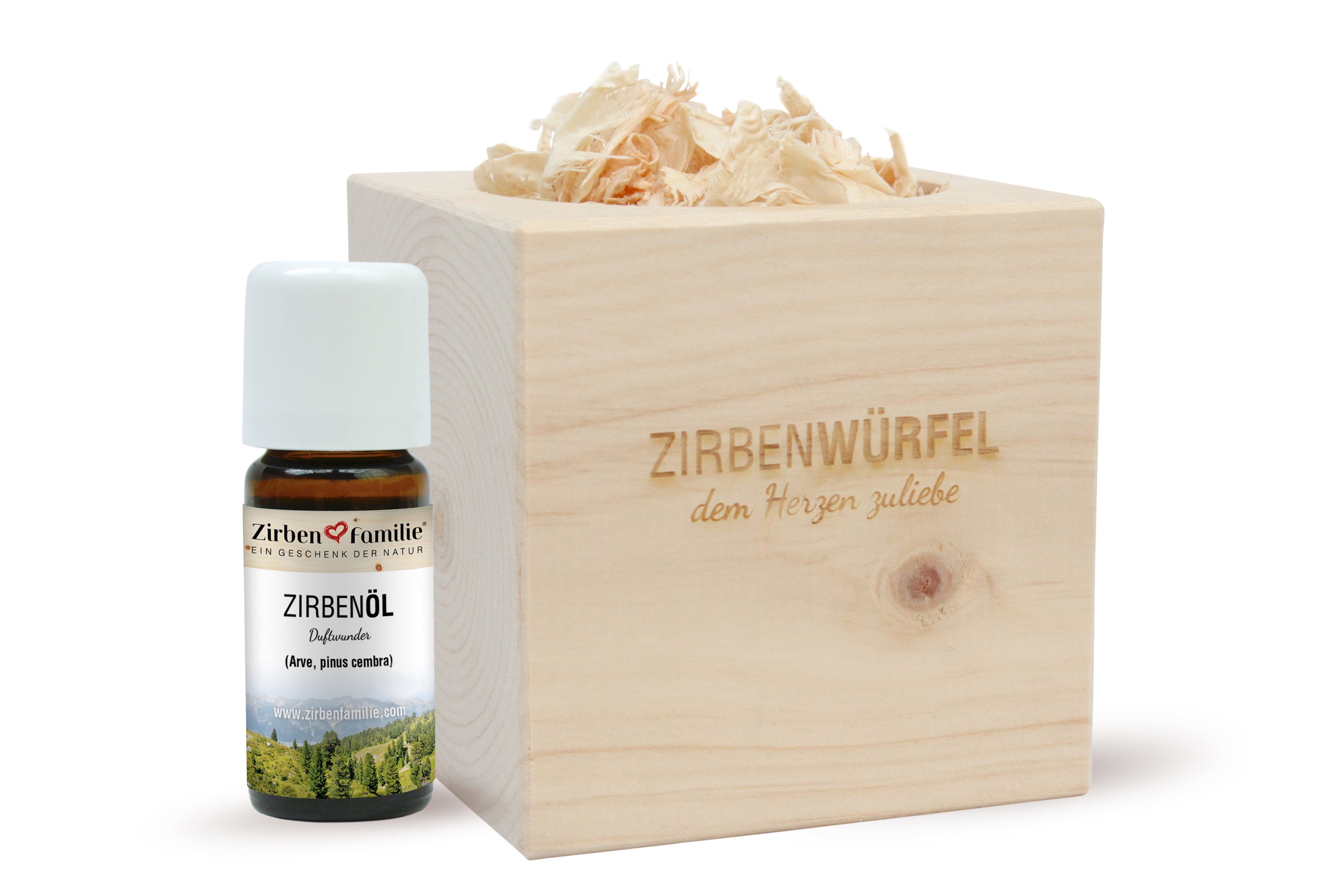 Der Duft der Zirbe ist sehr wohltuend. (Bildquelle: erwinmueller.de) Der Duft der Zirbe ist sehr wohltuend. (Bildquelle: erwinmueller.de)