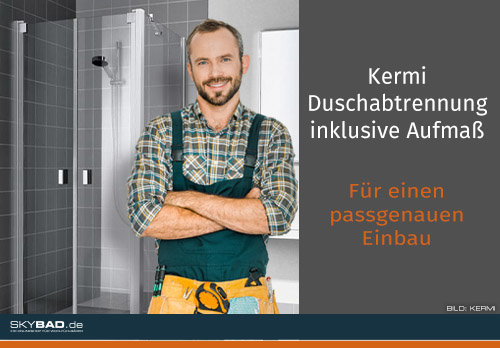 Kermi Duschabtrennungen inklusive Aufmaß(Bildquelle: Kermi)