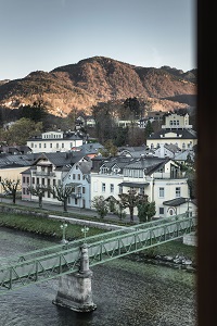 Aussicht auf die Traun (c) Christoph Platzer (Hotel Goldenes Schiff)