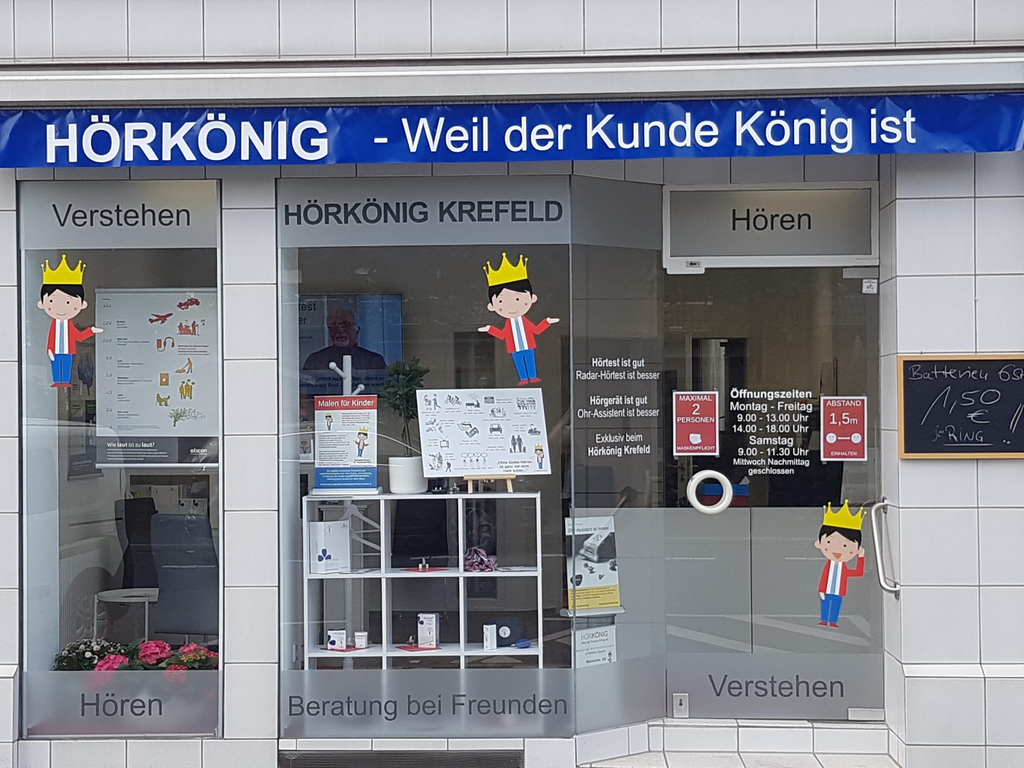 Der kleine Hörkönig in Krefeld-Oppum Der kleine Hörkönig in Krefeld-Oppum