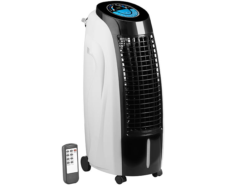 Sichler Haushaltsgeräte Verdunstungs-Luftkühler LW-610 mit Ionisator, 15 l, 130 Watt, www.pearl.de