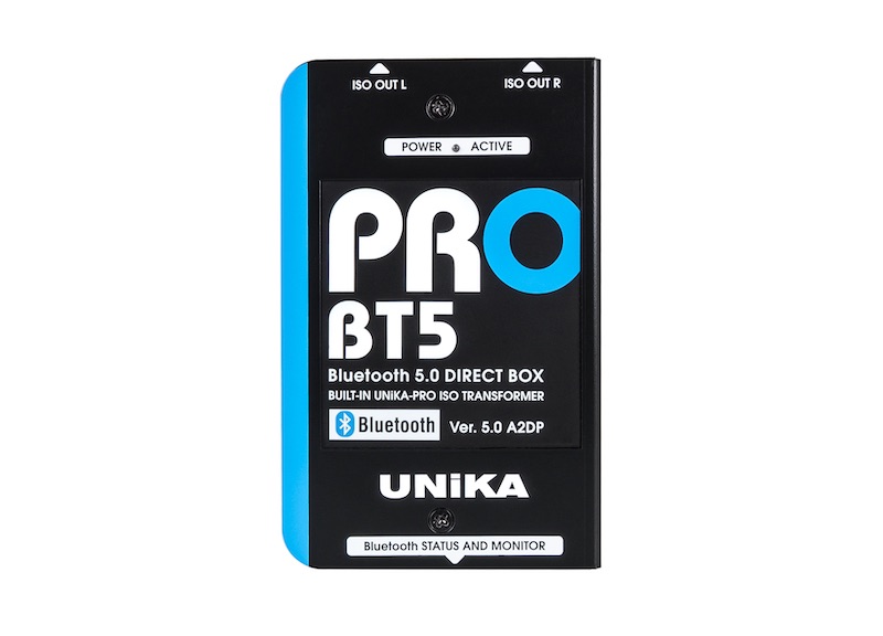 Professionelle DI-Boxen mit Bluetooth 5.0 und USB-C: UNiKA PRO-BT5 und PRO-USB Professionelle DI-Boxen mit Bluetooth 5.0 und USB-C: UNiKA PRO-BT5 und PRO-USB