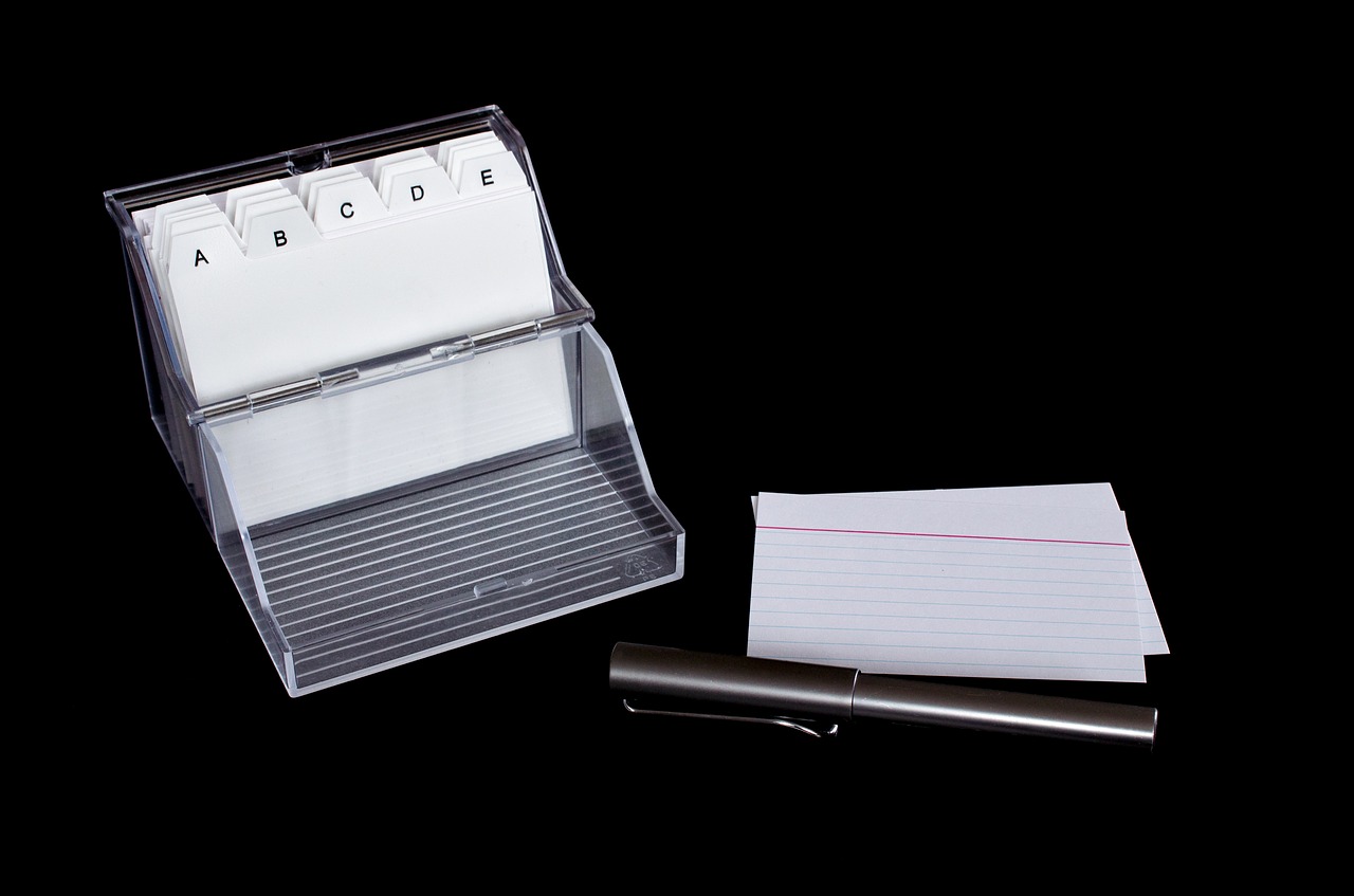 Das Schlüsselwort"Kartei" beschreibt die Organisationsmittel der Beschaffungsplanung (Bild