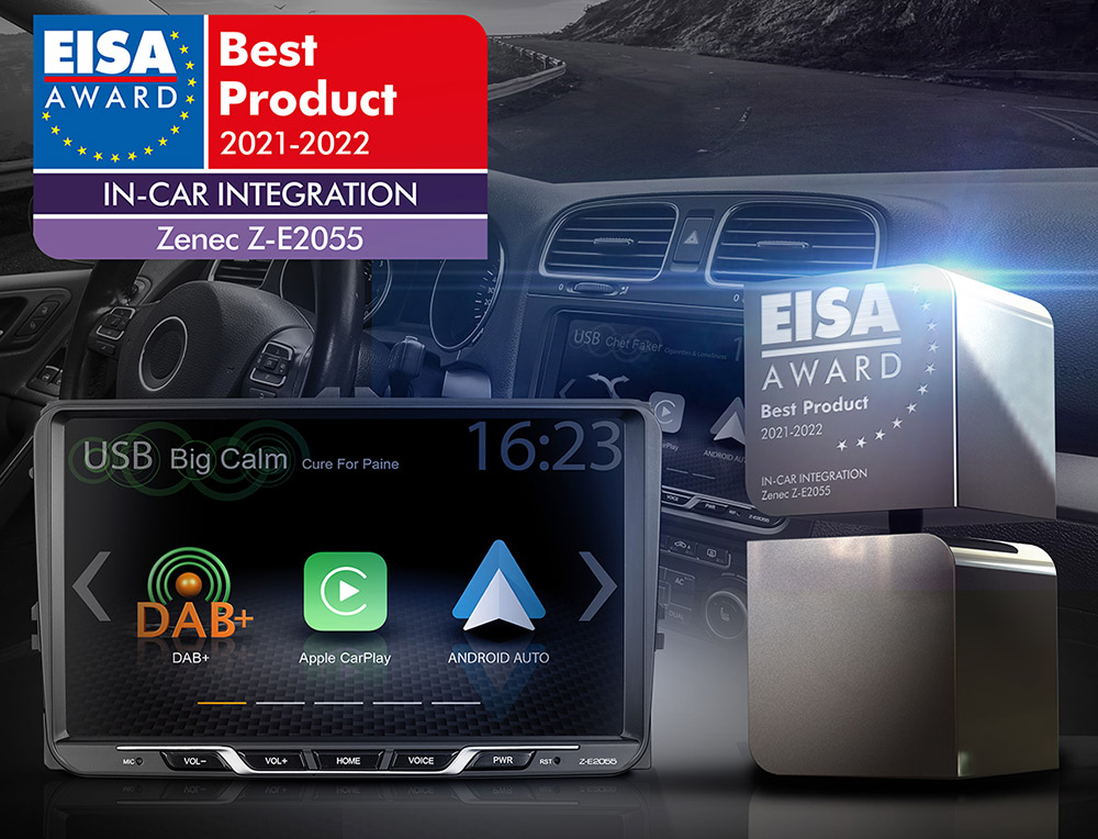 EISA Award für den ZENEC Z-E2055