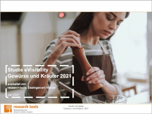 Studie eVisibility Gewürze und Kräuter 2021 Studie eVisibility Gewürze und Kräuter 2021