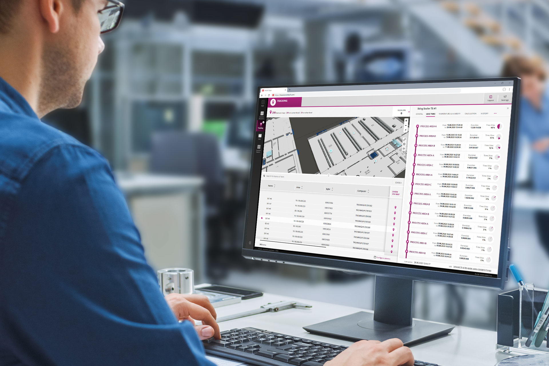 infsoft Lead Time Tracking Software
