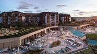 Hotelansicht im Sommer (The Grand Green Familux Resort)