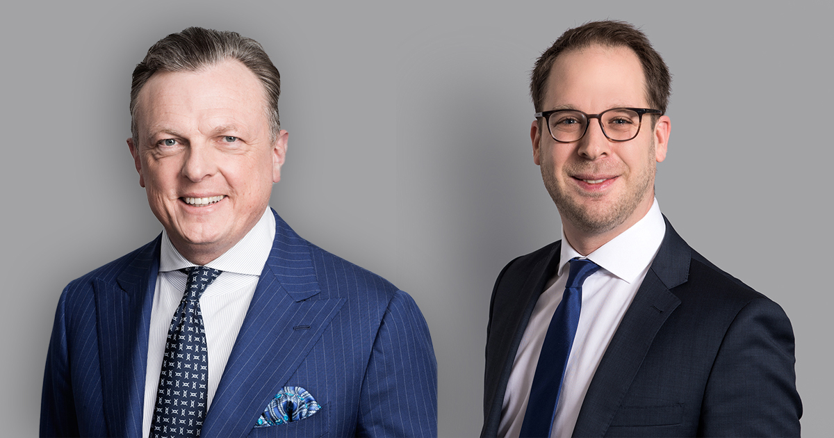 WP/StB Rolf Mählmann und RA Jens Lenski. (Bildquelle: @RSM)
