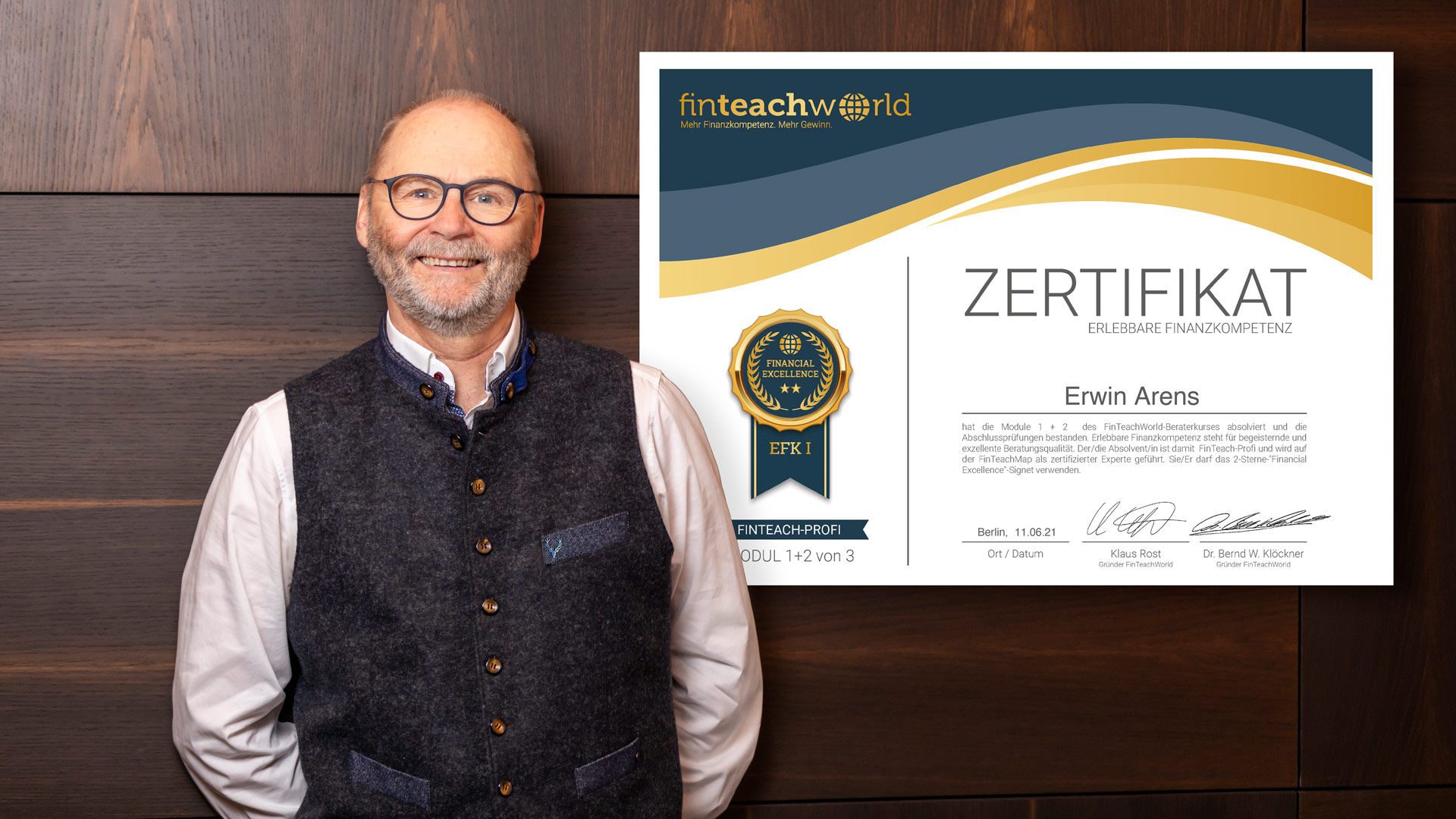 Erwin Arens–zertifizierter Experte„Erlebbare Finanzkompetenz“ Erwin Arens–zertifizierter Experte„Erlebbare Finanzkompetenz“