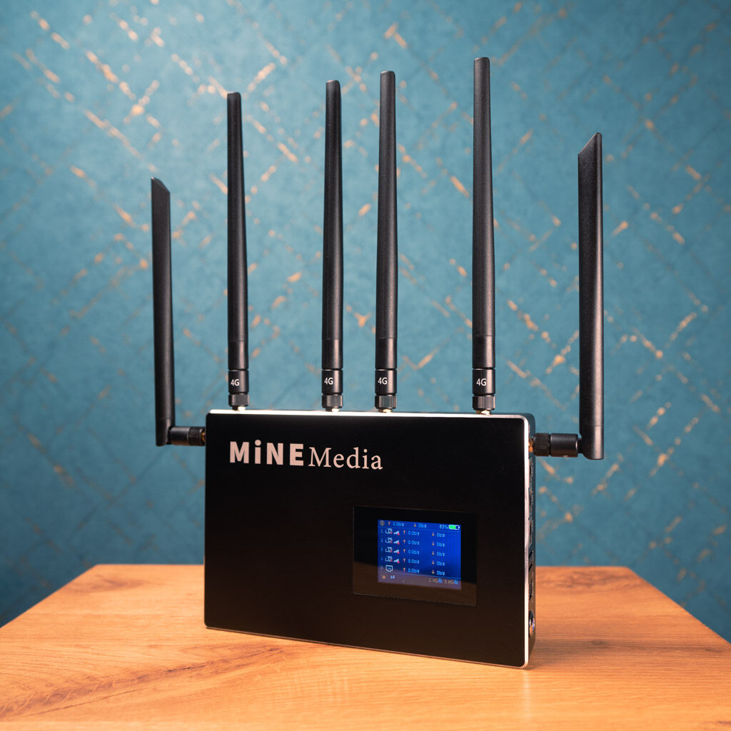 Der Mine Media M4 Mini - Bonding Internet Router Der Mine Media M4 Mini - Bonding Internet Router