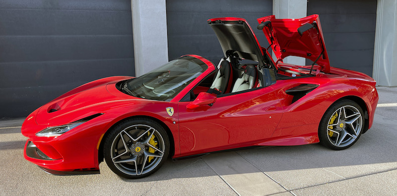 SmartTOP Zusatz-Verdecksteuerung von Mods4cars für Ferrari F8 Spider