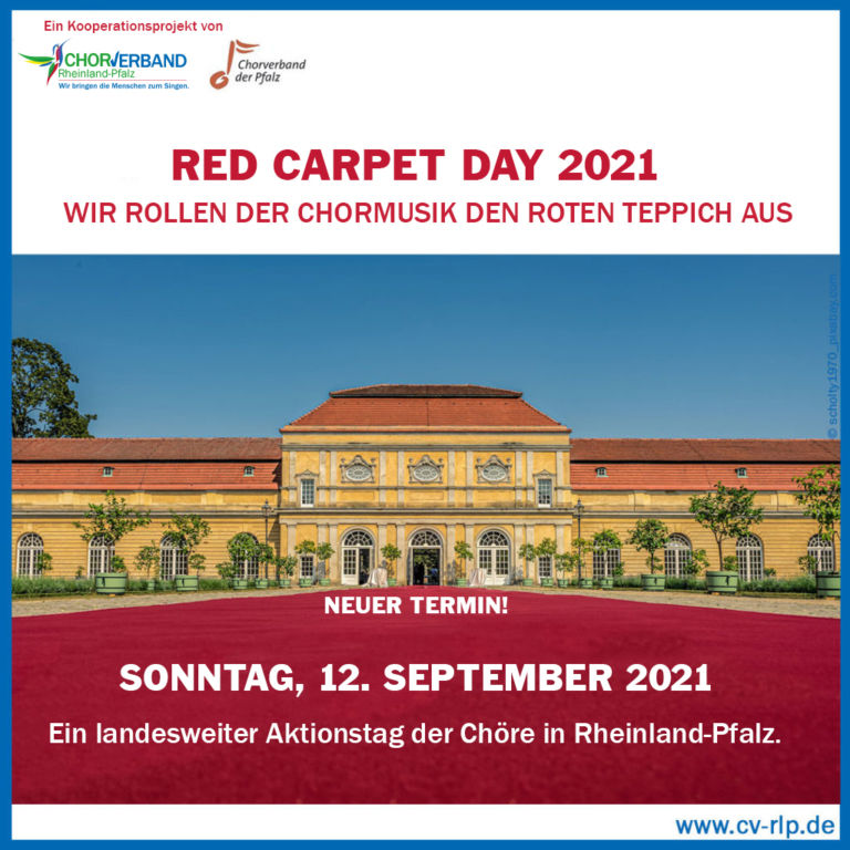 Red Carpet Day am 12. September - ein Aktionstag der Chorkultur in Rheinland-Pfalz. (Bildquelle: Fot Red Carpet Day am 12. September - ein Aktionstag der Chorkultur in Rheinland-Pfalz. (Bildquelle: Fot