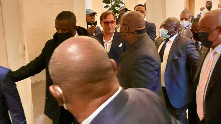 G999 Josip Heit und Kongo Präsident Felix Tshisekedi im Gespärch - G20 Summit Compact with Africa