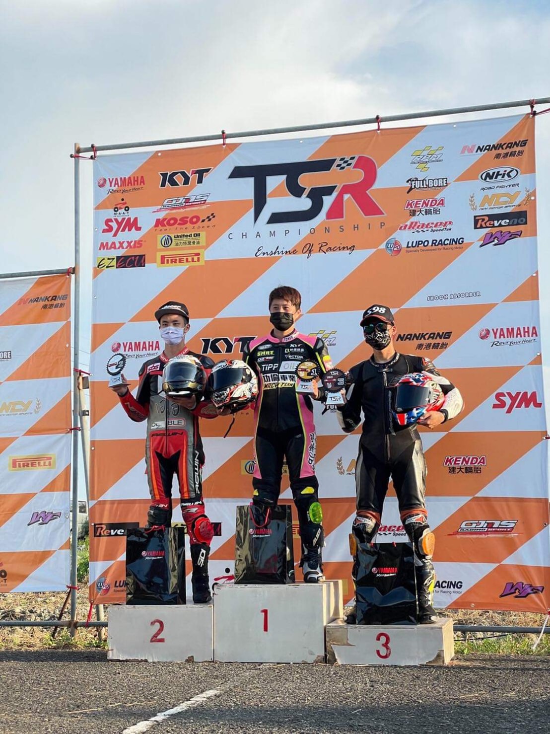Siegerehrung 2021 beim TSR Championship in Taiwan