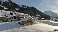Das Bio-Hotel Oswalda Hus in der Winterlandschaft (c) Clemens Paul Bewegtbilder (Bio-Hotel Oswalda H