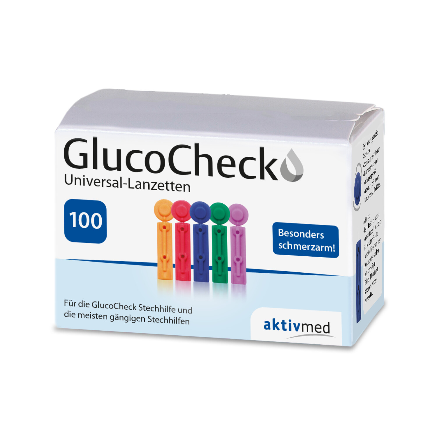 Verfügbar sind die „Bunten“ von aktivmed in Packungen zu 100 oder 200 Stück. Verfügbar sind die „Bunten“ von aktivmed in Packungen zu 100 oder 200 Stück.