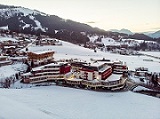 Das Kaiserblick eingebettet in die verschneite Bergwelt am Wilden Kaiser (c) Thomas Hennerbichler