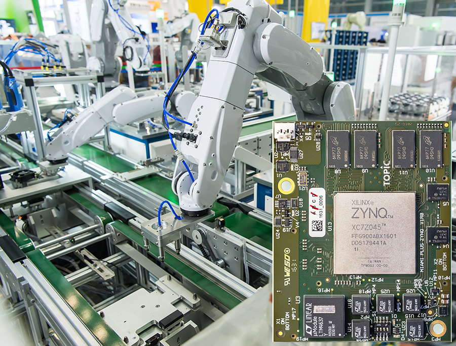 ARIES Embedded gibt mit Topic’s Miami Zynq Plus High-Speed für industrielle Prozesse (Bildquelle: Sh