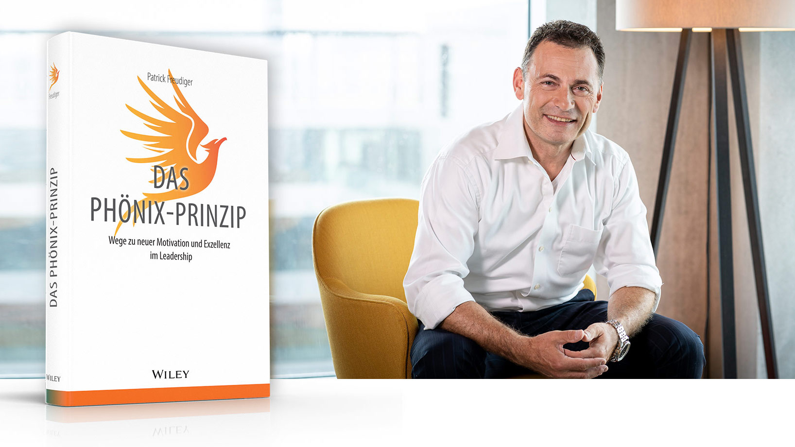 Patrick Freudiger–Autor des Buches„Das Phönix-Prinzip–Wege zu neuer Motivation und Exzellenz in