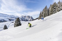 Perfekte Schneebedingungen in den Dolomiten (c) Harald Wisthaler (Hotel Steger-Dellai)