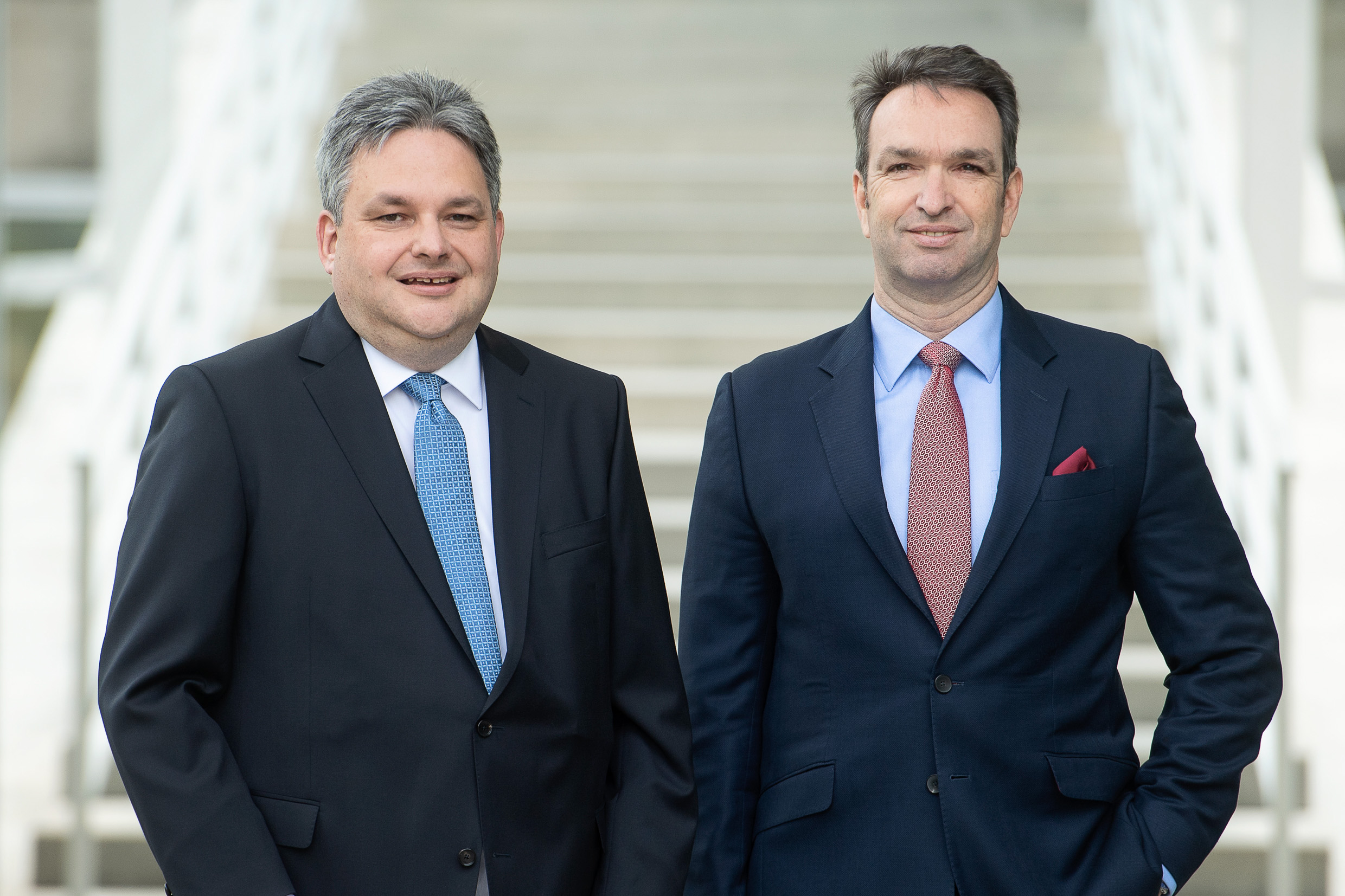 Dr.Rainer Schultheißund Kanzleigründer WP und StB. Martin Wulf von PKF WULF& PARTNER (Bildquelle