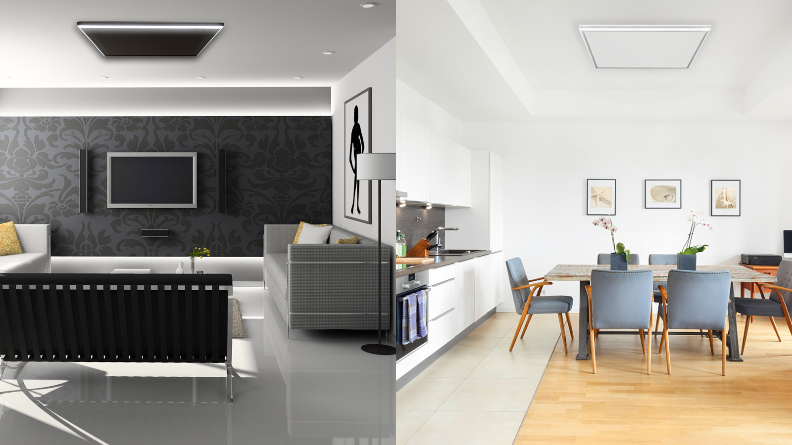 Aktionssets„Black& White“wahlweise in Tiefschwarz oder Lilienweißerhältlich Aktionssets„Black& White“wahlweise in Tiefschwarz oder Lilienweißerhältlich